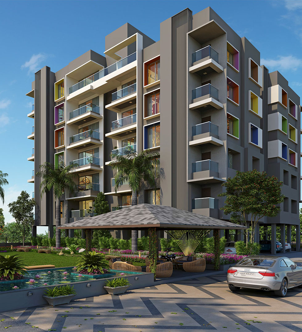 2 BHK Flat in Gota